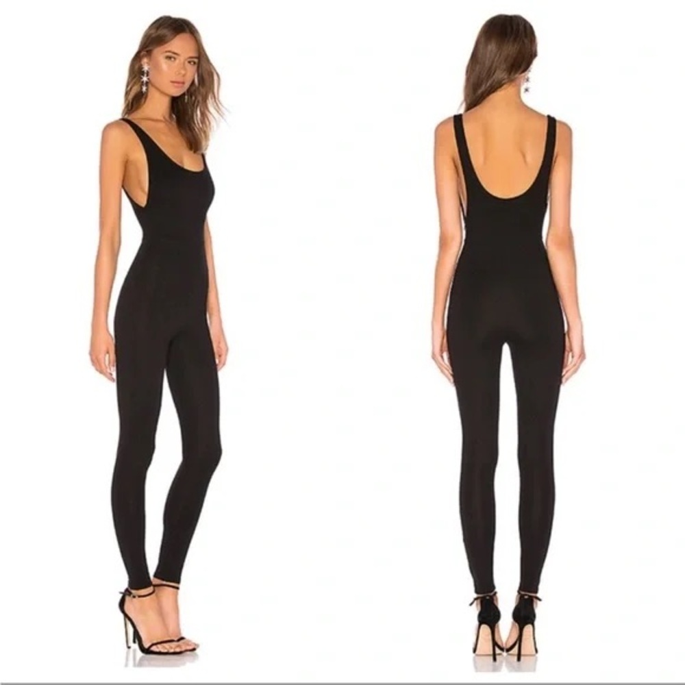 LPA “CATSUIT 23” JUMPSUIT, SZ S BLACK